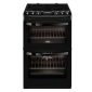 Zanussi 55cm Freestanding Electric Cooker I Black -0