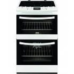Zanussi 55cm Freestanding Electric Cooker I White -0