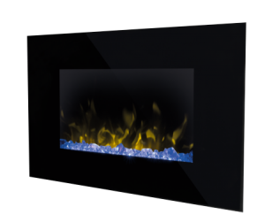 Dimplex Artesia Wall Fire, Full Flame Effect-16917